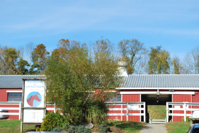 View of Horse Unit 1 from Horsebarn Hill on the Storrs Campus